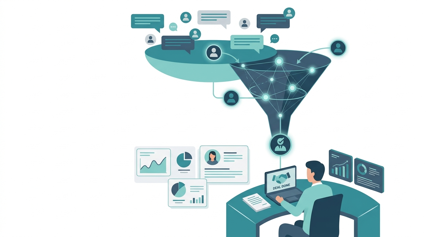 Automatización de leads: cómo calificar y derivar a ventas sin perder oportunidades
